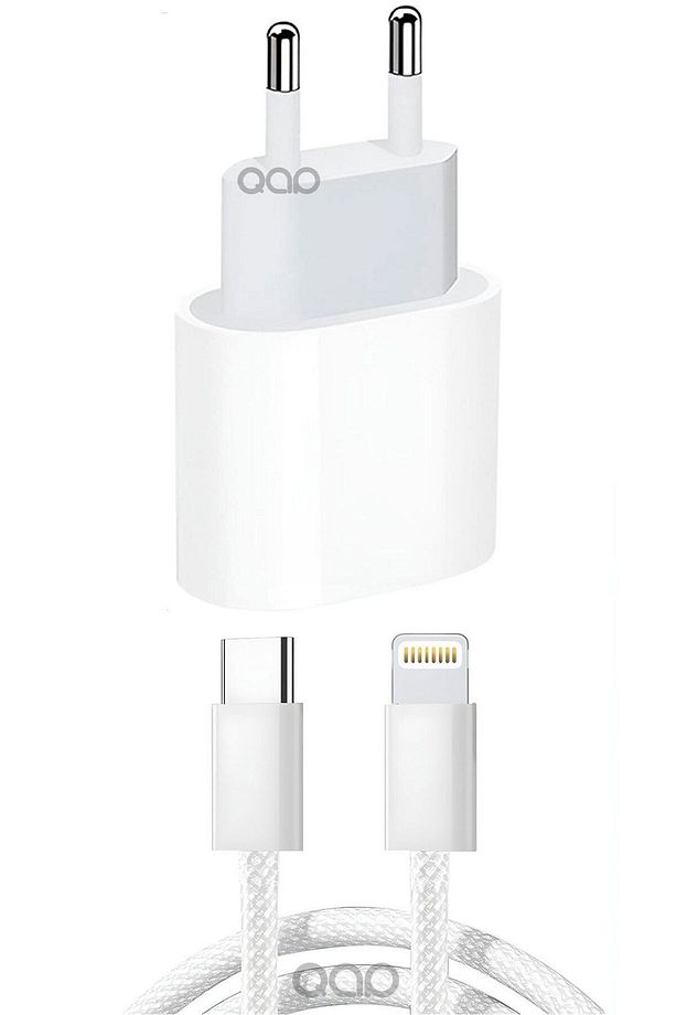 25w Usb-c Hızlı Şarj Adaptörü Iphone 11-12-13 Iphone 14 Iphone Set Adaptör Lightning Kablo - 1