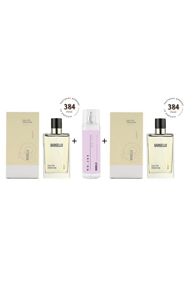 384 384 Edp 100 ml Kadın Parfüm Set Floral / Body Mist No:384 Kadın Edt 210 ml Floral -mnms50384 - 1