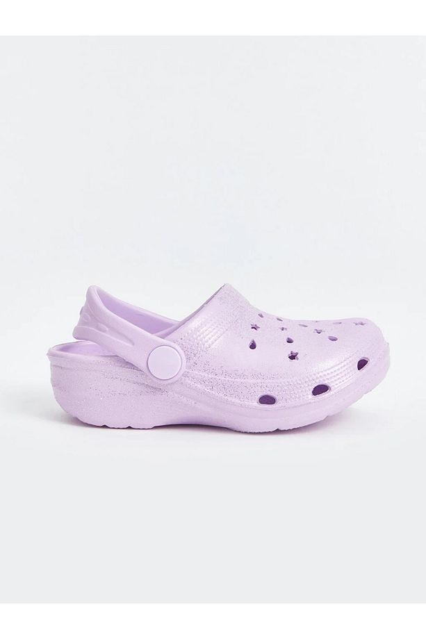 LCW STEPS Baskılı Delikli Kız Bebek Plaj Sandaleti - 4