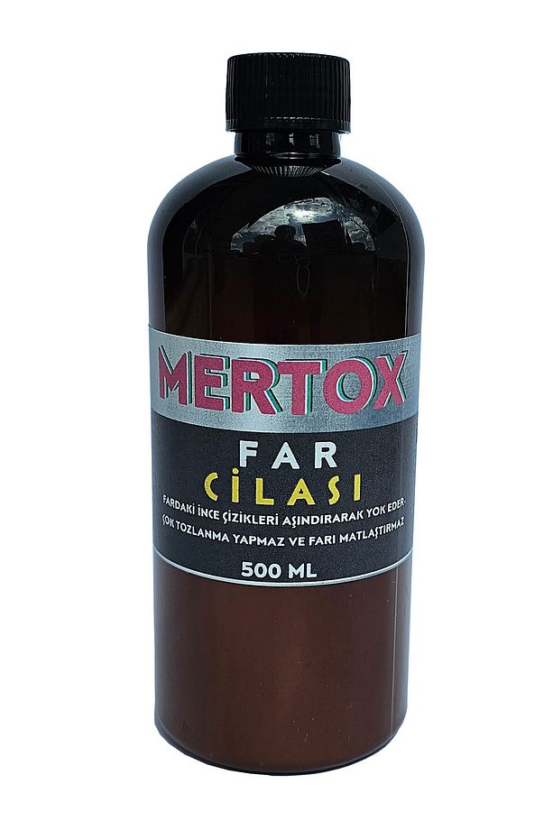 OTO ARABA ARAÇ FAR TEMİZLEME PARLATMA VE CİLA SETİ - SOLÜSYON + FAR PARLATICI CİLA - 3