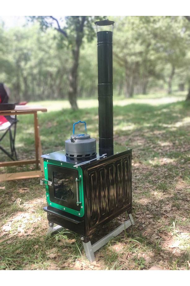 Kamp ve Çadır Sobası, Odun Sobası, Taşınabilir Soba - 7