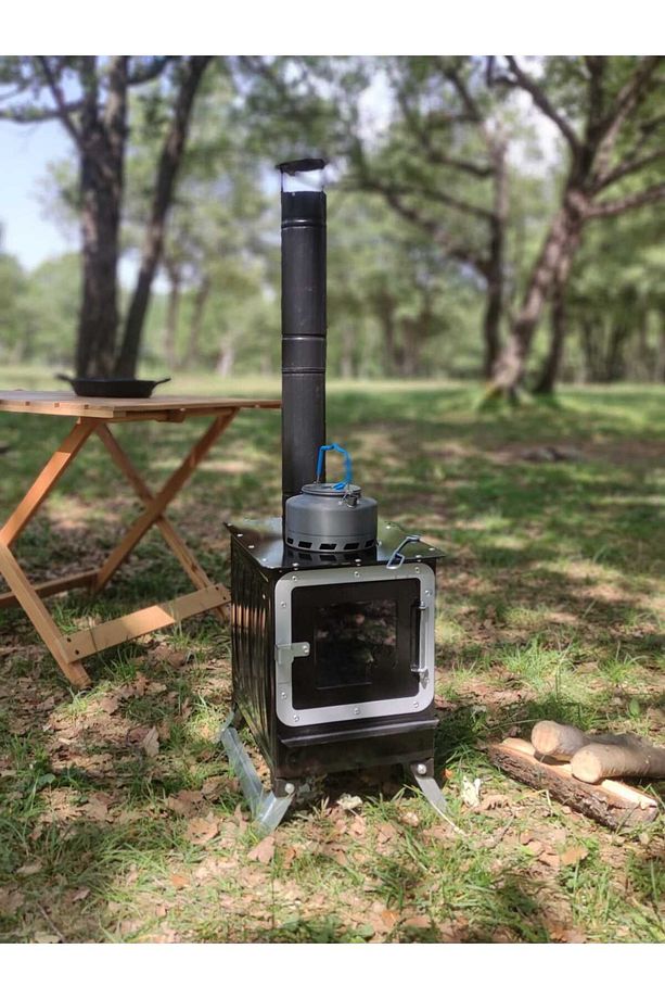 Kamp ve Çadır Sobası, Odun Sobası, Taşınabilir Soba - 1