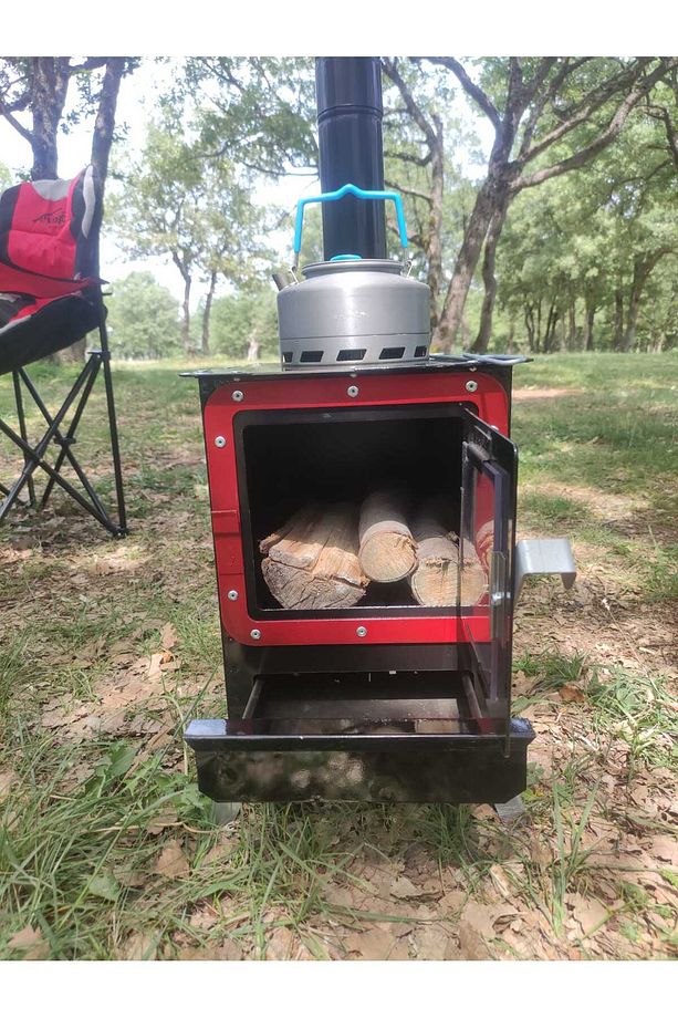 Kamp ve Çadır Sobası, Odun Sobası, Taşınabilir Soba - 3