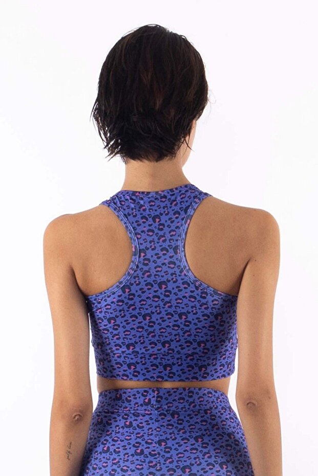 ليوبارد منقوشة المرأة Bralet - 2