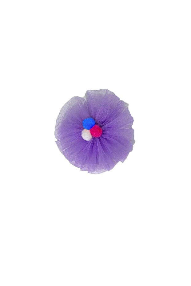 Children's Rubber Buckle with Pompom 0896