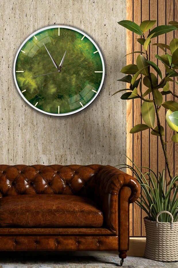 Grass Wall Clock - 29 cm - 2