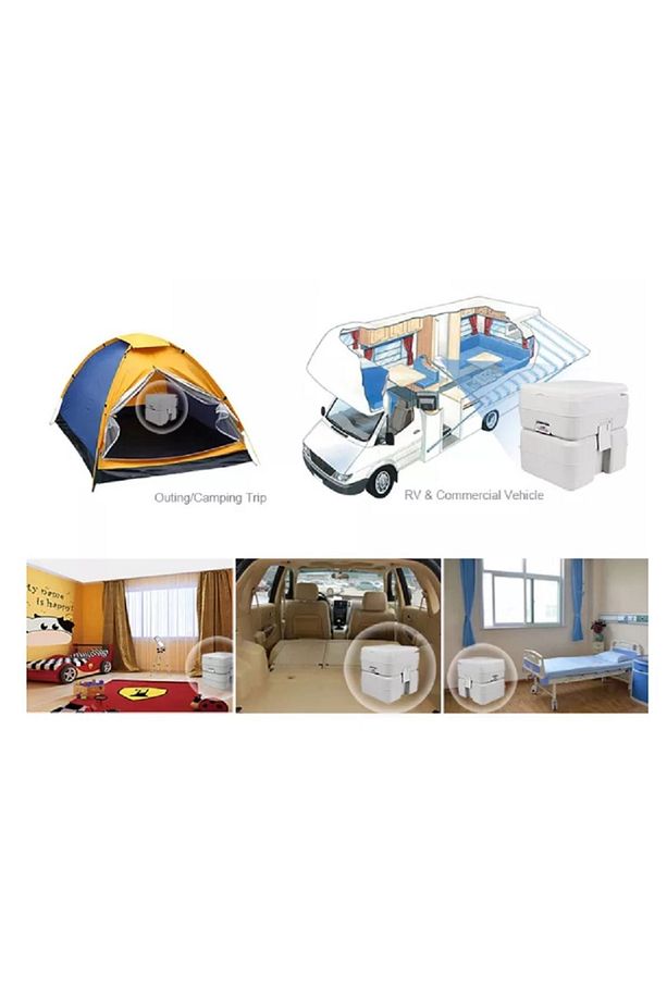 Tekne Ve Karavan Tuvaleti. Portatif Tuvalet. 18LT. Kamp Tuvaleti - 3