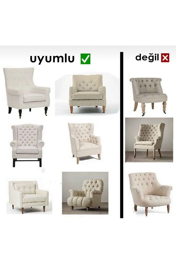 Jakarli Koltuk Kılıfı,koltuk Örtüsü Takımı 3 3 1 1 Lastikli,yıkanabilir,dayanaklıdır - 4