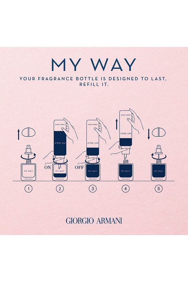 My Way EDP 30 ml & 100 ml Yeniden Doldurulabilir Kadın Parfüm Seti 7829999999143 - 4