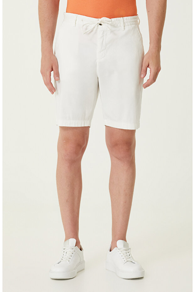 Ekru Şort - 2