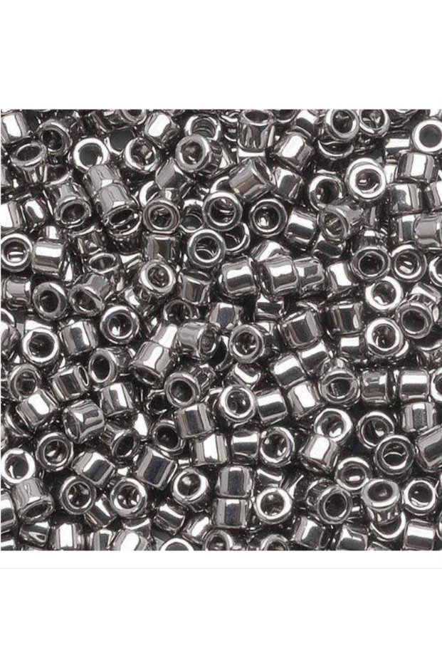 Miyuki Delica Beads 11 00 Db 21 / 2 No/ 7.5 Grams - Nickel Plated