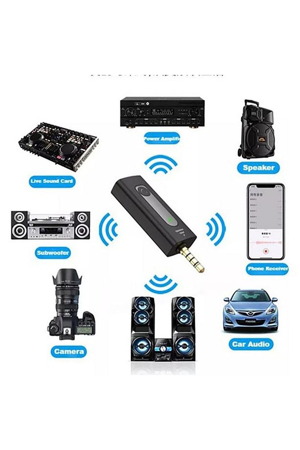K35 Kablosuz Wireless Jaklı Tak Çalıştır Android Telefon Araç Uyumlu Çiftli Yaka Mikrofonu - 2