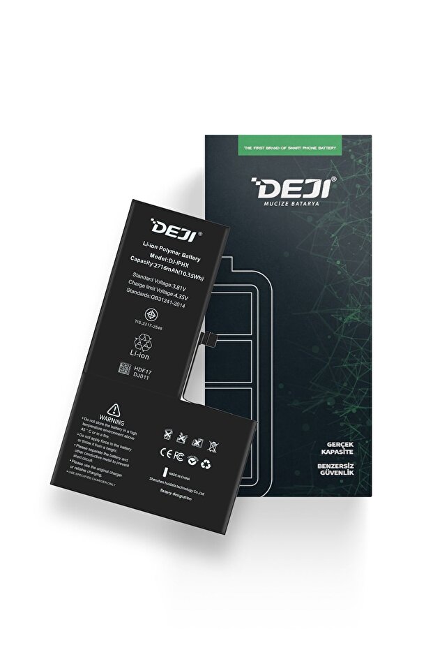 iPhone X Batarya Mucize Batarya Deji - Orijinal mAh Kapasite - 3
