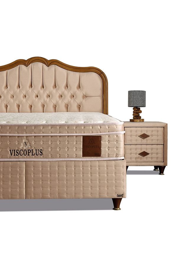 Visco Plus Baza Çift Kişilik 180x200 Cm (YATAK VE BAŞLIK FİYATA DAHİL DEĞİLDİR) - 1