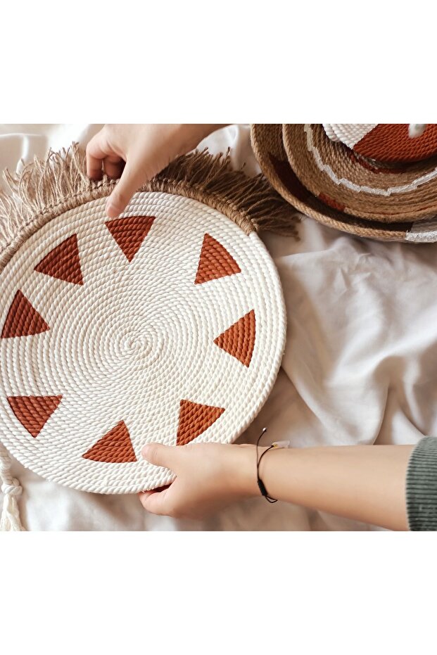 Bohem Duvar Tabağı Seti - 3