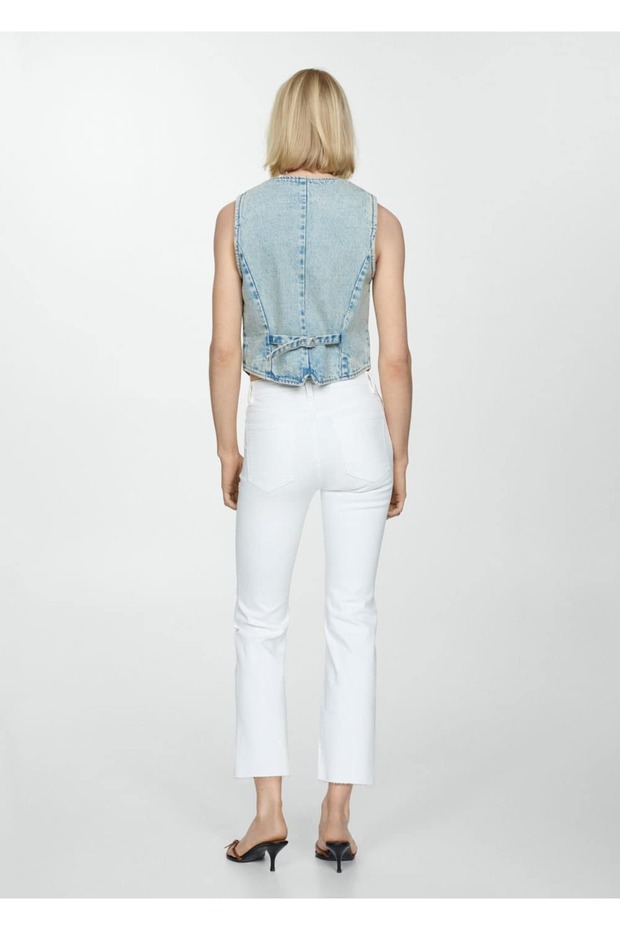 Sienna Flare Crop Jean Pantolon - 4