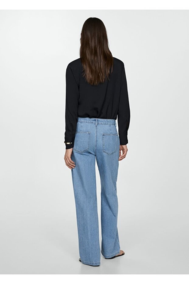 Blugi cu capse drepte - 4