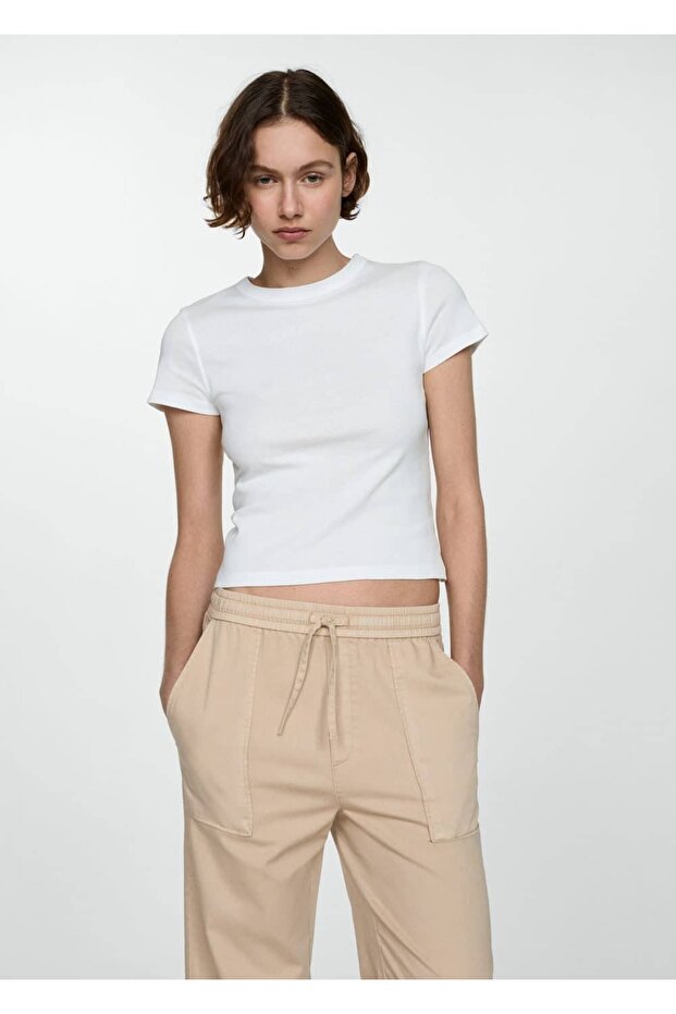 Beli Elastik Düz Jean - 7