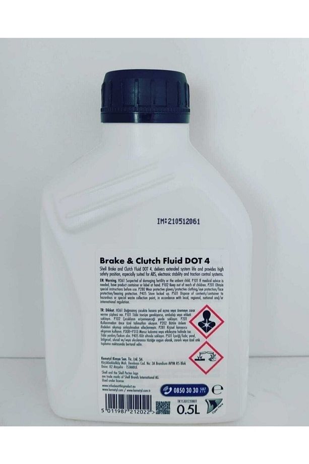 Fren Ve Debriyaj Hidrolik Yağı Dot 4 - 500 ml - 2