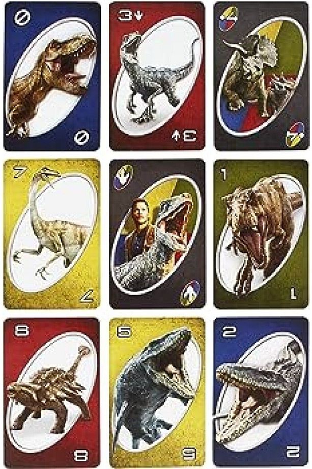 1 Adet Dinozor Modelli Unoo Kartları Yerli Üretim  108 Adet Erkek Cocuk Oyuncakları Kız - 1