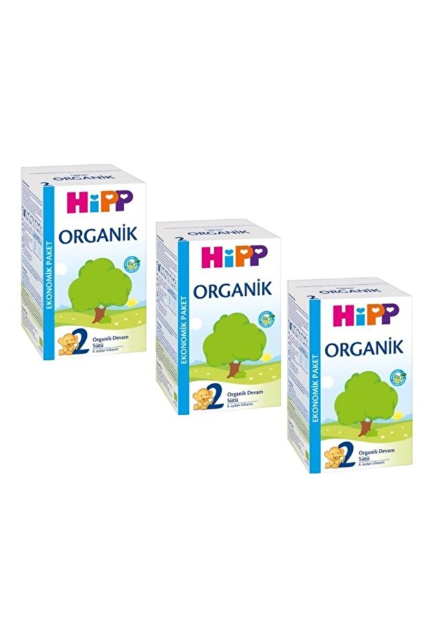 2 Organik Devam Sütü 600 gr 3'lü - 2