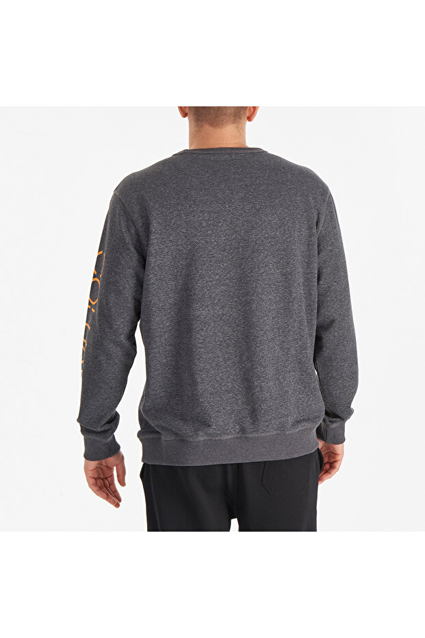 Csc M Basic Sleeve Prınt Crew Erkek Sweatshirt - 2