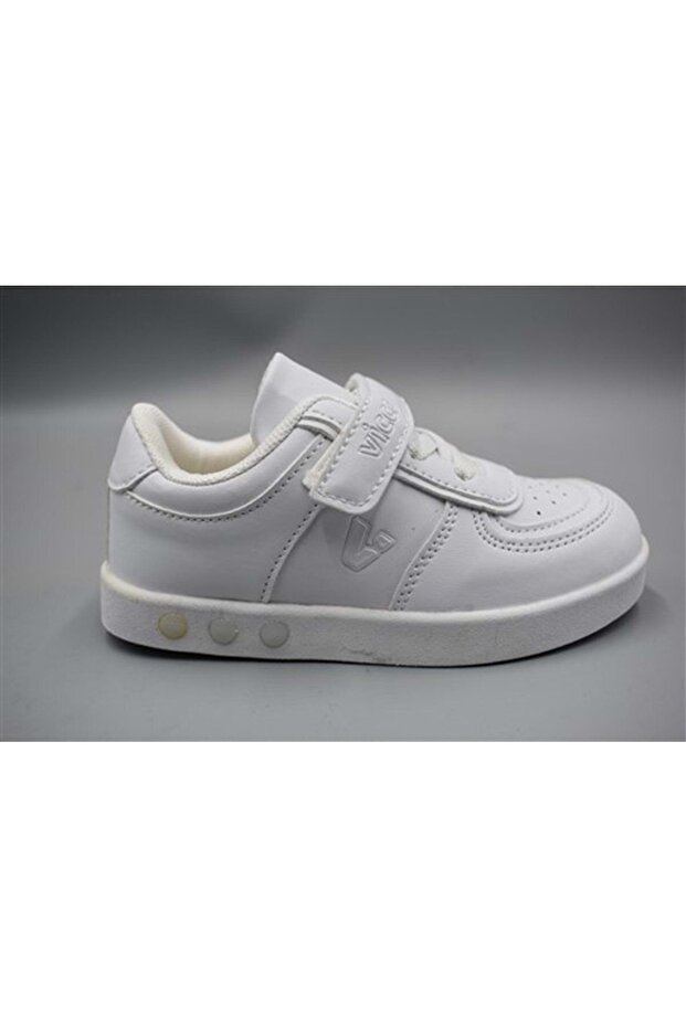 313,b21k,130 Sam Kids Sports Shoes White