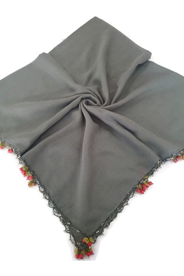 اليدوية الكرز الدانتيل لون عادي وشاح كتابة المهر هدية 100x100cm