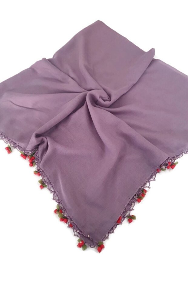 اليدوية الكرز الدانتيل لون عادي وشاح كتابة المهر هدية 100x100cm