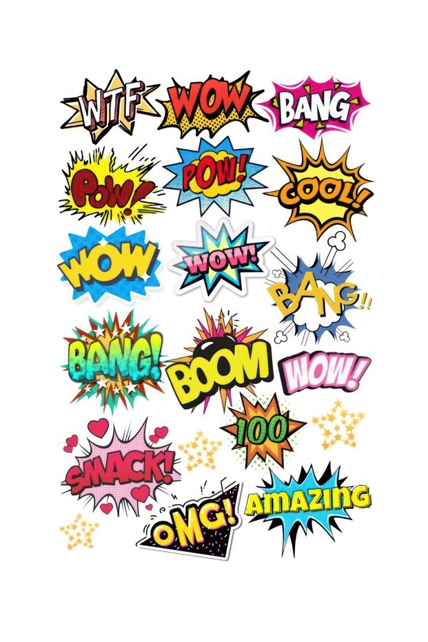 printiks Pow Boom Omg Amazing A4 Yenilebilir Süsü Pasta Kurabiye Şeker ...