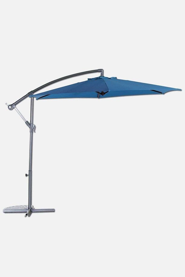 Mavi 3 Metre Ayaklı Ampül ŞemsiyeBahçe Şemsiyesi 87207904150 - 1