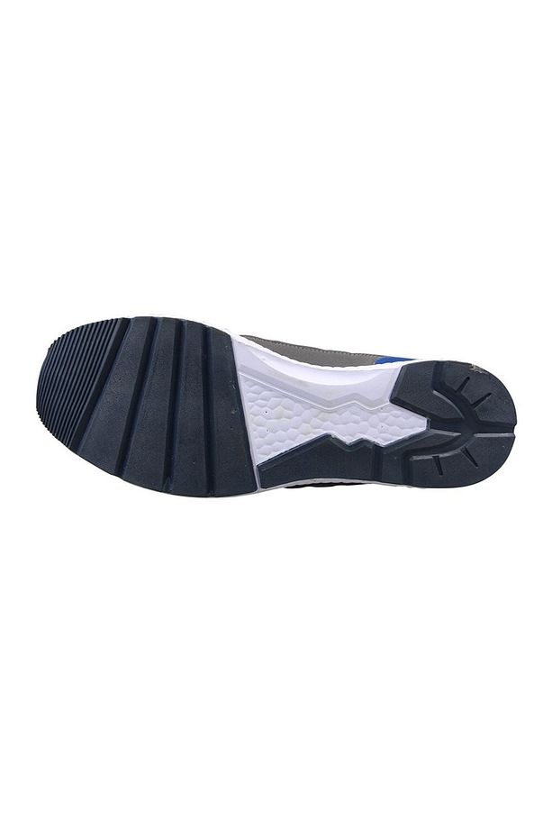Gri - Erkek Bağcıklı Joggıng Ayakkabı 221-2349mr 550 - 4