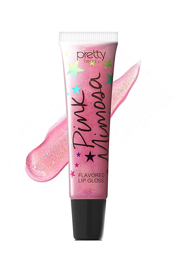Flavored Shine Effect Lipstick & Flavored Lip Gloss Long Lasting