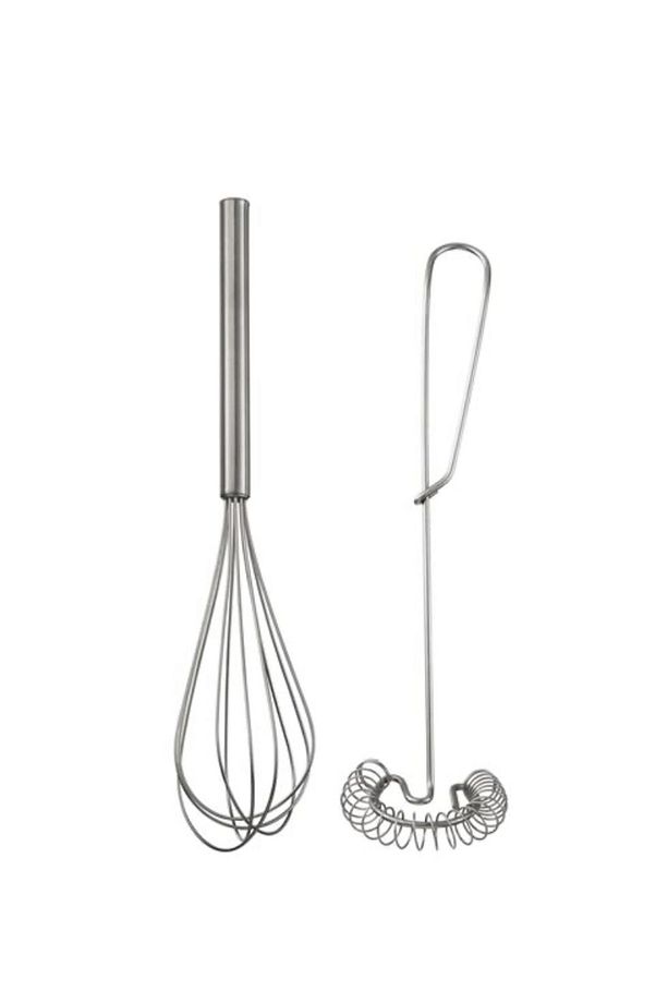 5 Li Set Ikea Sarımsak Ezici Rende 2 Li Çırpıcı Spatula Soyacak - 5