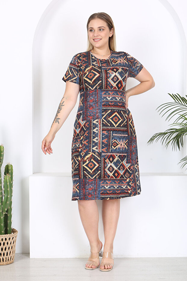 Rochie damă Patchwork Flexibila Patchwork - Model Basic - 1