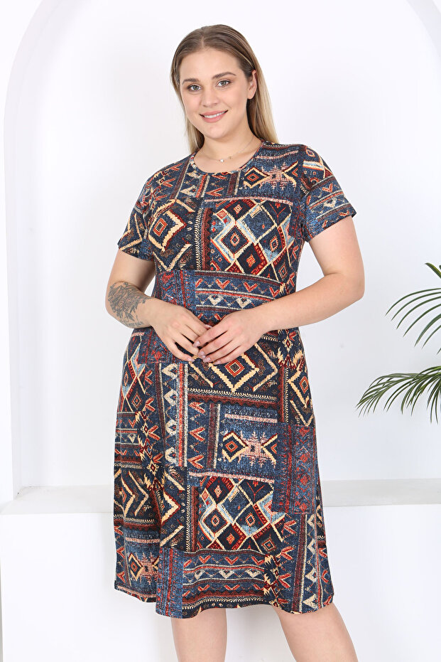 Rochie damă Patchwork Flexibila Patchwork - Model Basic - 5
