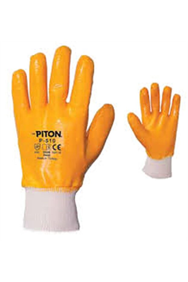 P510 Sarı Nitril Eldiven - 1