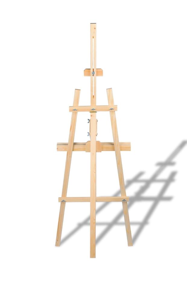 Şövale 172 Cm Ahşap Resim Şovalesi Ressam Sehpası Ayarlanabilir - 5
