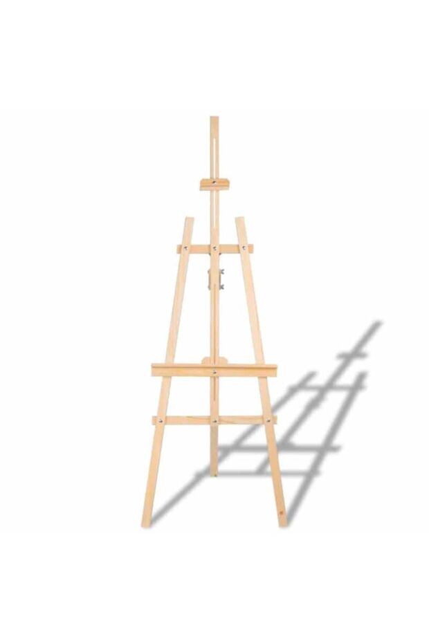 Şövale 172 Cm Ahşap Resim Şovalesi Ressam Sehpası Ayarlanabilir - 2