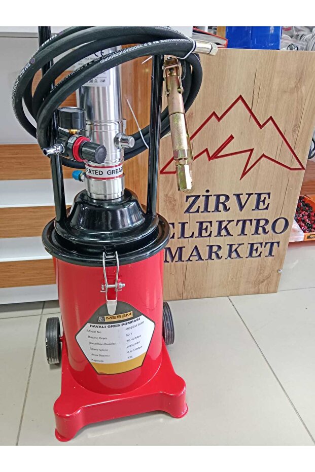 Havalı Gres Pompası 12 kg - 2