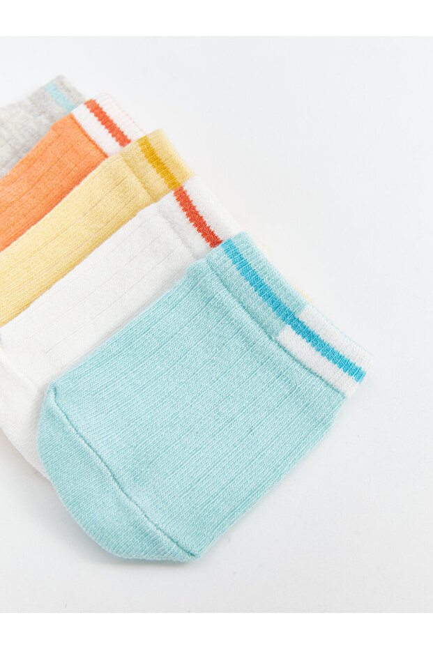 LCW csíkos zokni kisfiúnak - 5 db-os csomag - 3