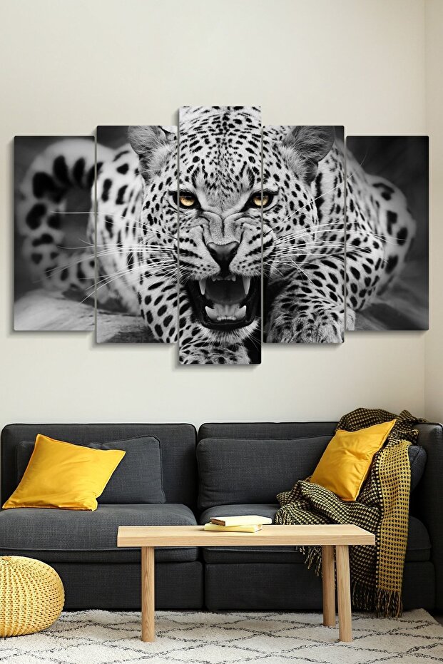 5 Parçalı Mdf Tablo - 3