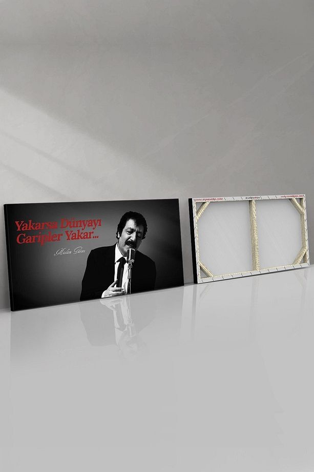 Müslüm Gürses Yakarsa Dünyayı Garipler Yakar Kanvas-canvas Tablo - 2