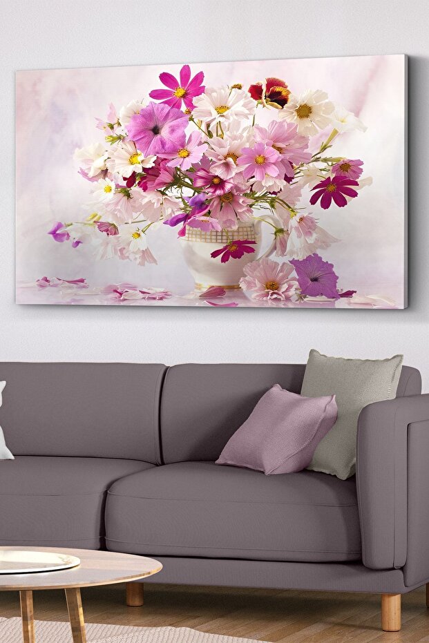 Çiçekler Kanvas - Canvas Tablo - 1