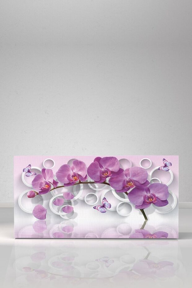Mor Orkide Kanvas-canvas Tablo - 6