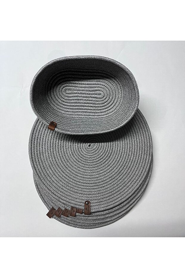 Decorative Snail Jute Woven Plate Placemat Set