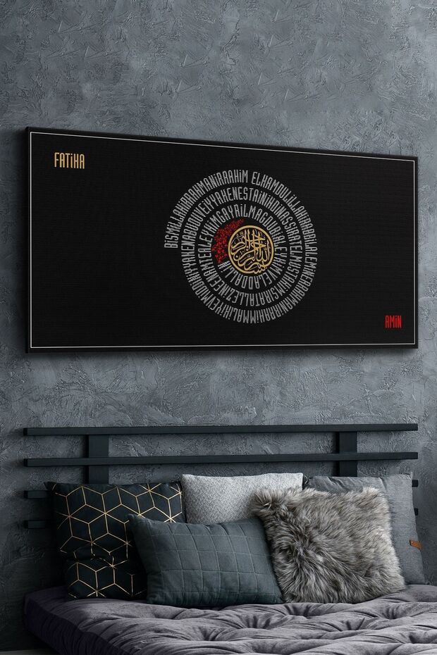 Fatiha Dualı Kanvas-canvas Tablo - 3