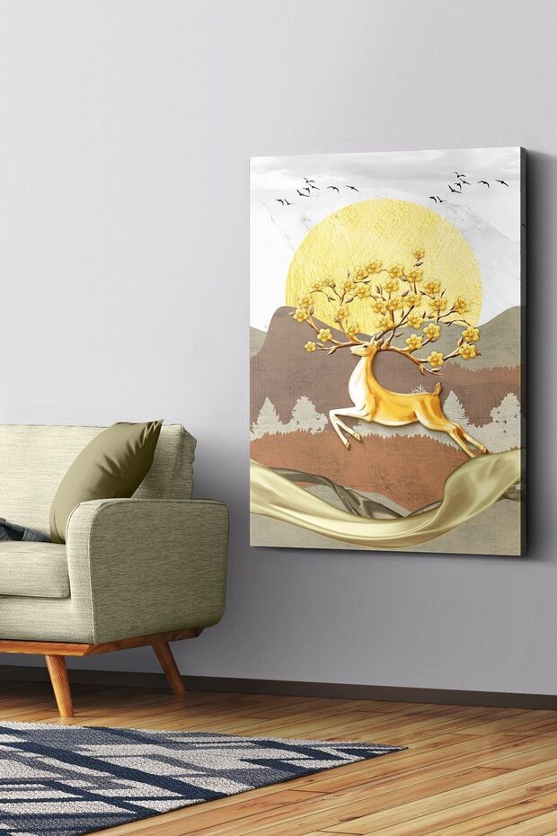 Deer Digital Drawing Canvas - Canvas Painting