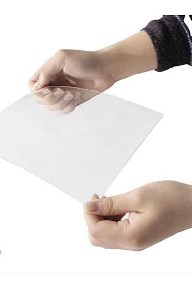 0.80 Mm Şeffaf Pet-g Levha 21x30 A4 Çerçeve Camı Için Uygundur Çift Taraflı Korumalıdır - 1