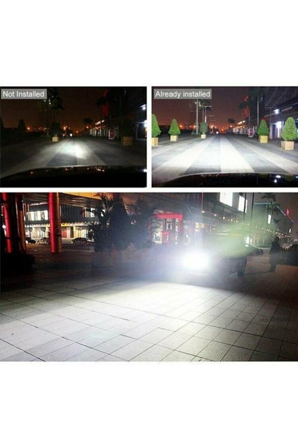 9 Led Kare Sis Çalışma Lambası 12/24 V - 5